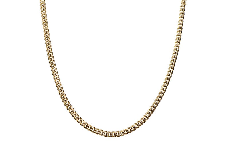 10K CUBAN CHAIN 16INCH