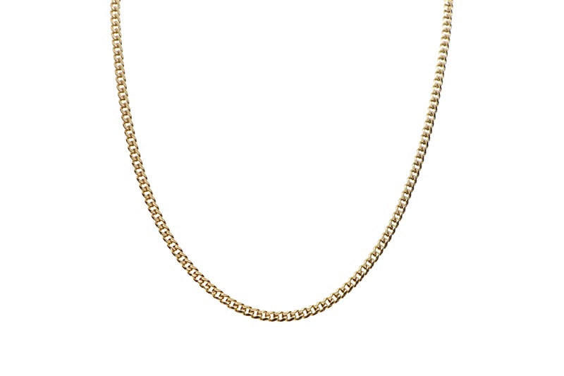 10K CUBAN CHAIN 18INCH