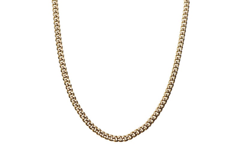 10K CUBAN CHAIN 16INCH