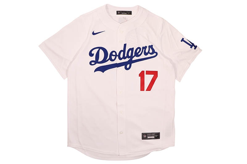 NIKE MLB LOS ANGELES DODGERS HOME LIMITED PLAYER JERSEY (LM25-LDHO-LD9-HU4:SHOHEI OHTANI/#17/WHITE)