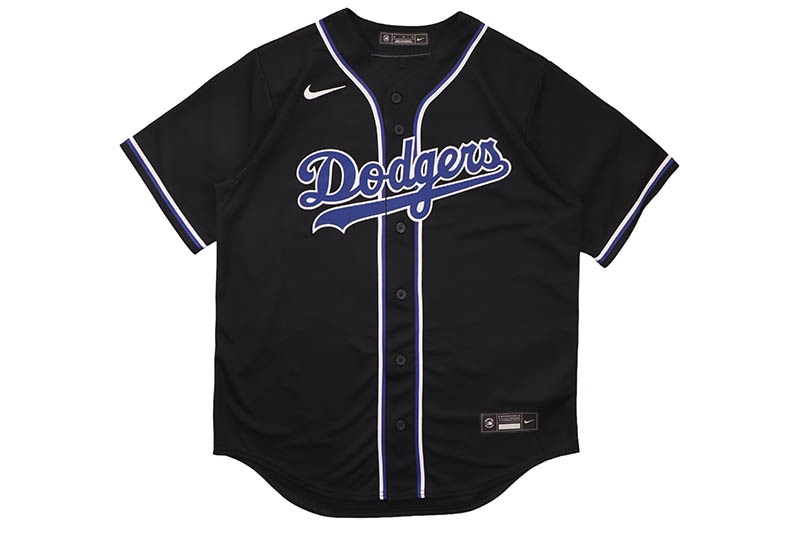 NIKE LOS ANGELES DODGERS TEAM CARBON REPLICA PLAYER JERSEY (RP26