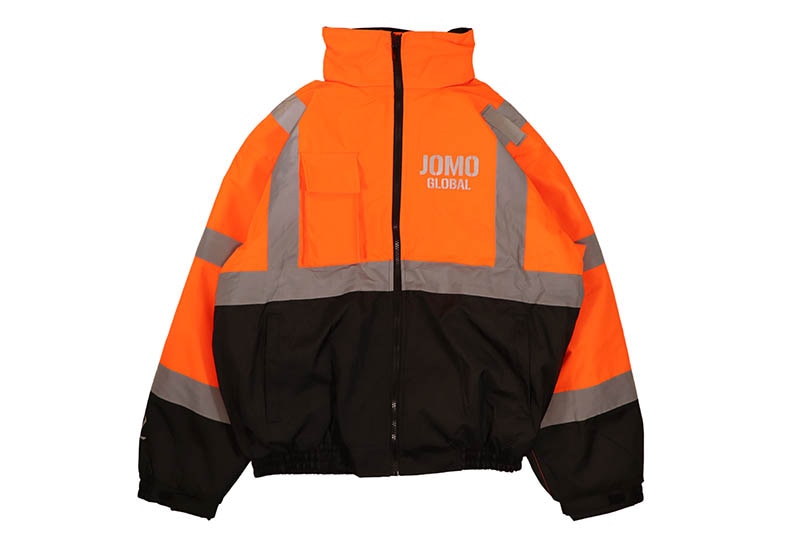 JOMO GLOBAL | THE DIPLOMATS HIGH VISIBILITY JACKET (ORANGE)