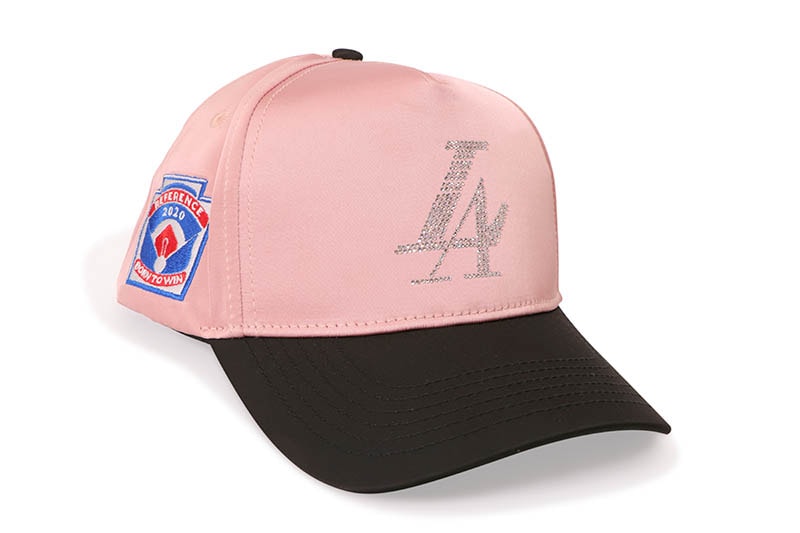 REFERENCE PARADISE LA CRYSTALS HAT (PINK/BLACK) REF793