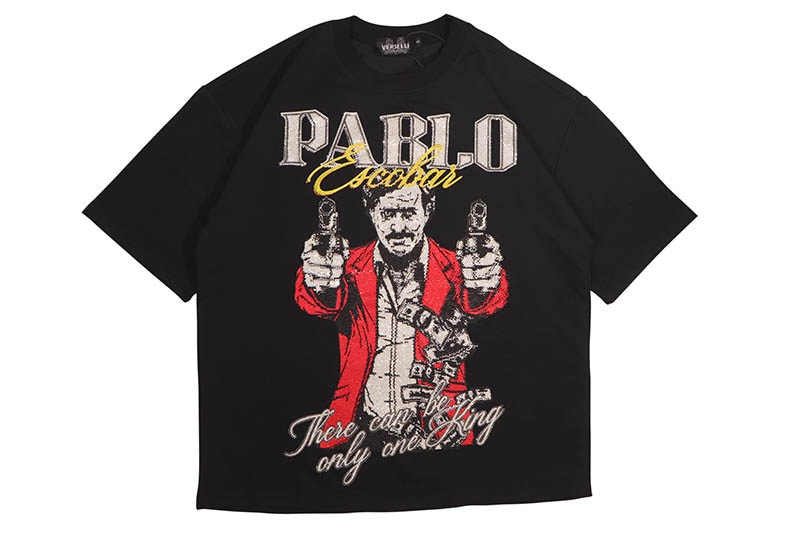 VERSELLI PABLO T-SHIRT (VMTS-25105:BLACK)