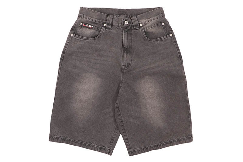 FUBU DENIM BAGGY SHORTS (FAM-61507:BLACK) | Brand,A-F,FUBU