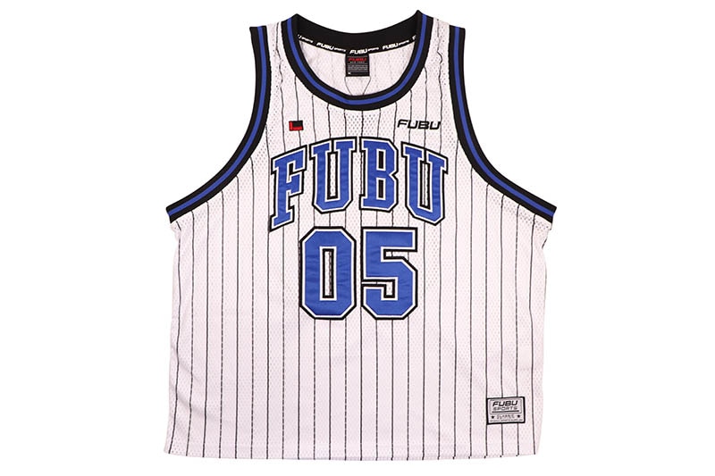 FUBU BASKETBALL TANK TOP (FAM-61722:WHITE)