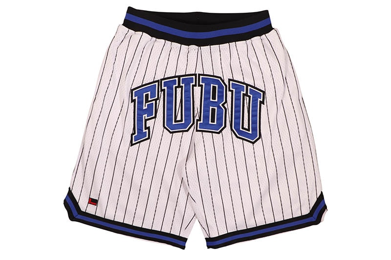 FUBU BASKETBALL SHORTS (FAM-61509:WHITE)