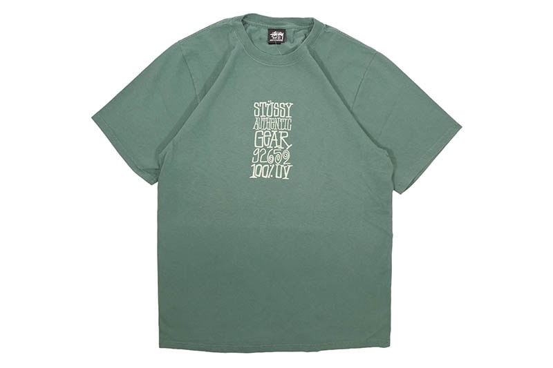 【希少】Stussy Stone Pigment Dyed Tee グリーン 希少】Stussy Stone Pigment Dyed Tee グリーン 【公式通販】