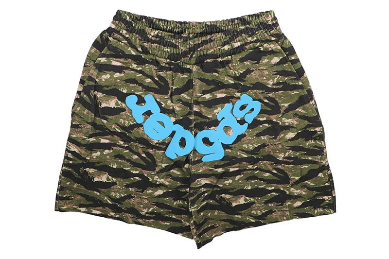 SP5DER OG WEB V2 SWEAT SHORTS (TIGER CAMO) | Brand,S-Z,SP5DER 