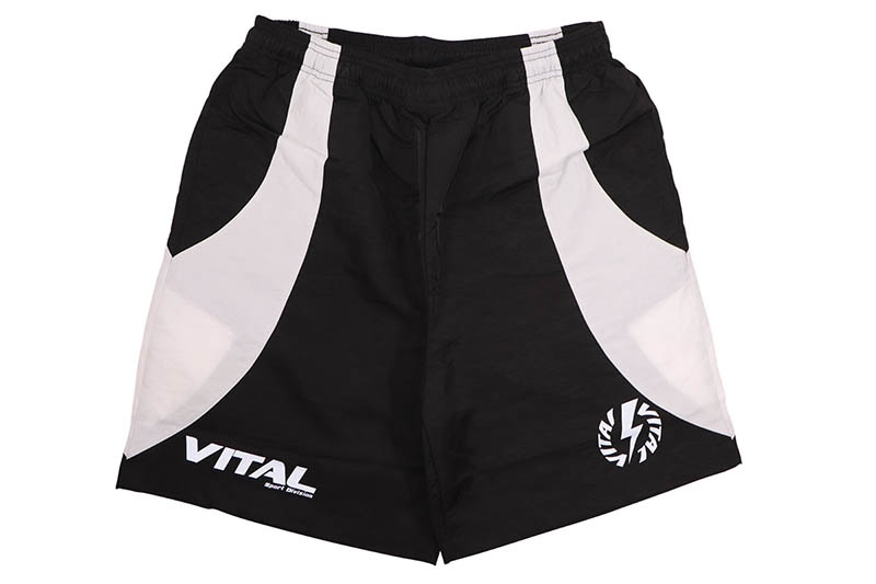 VITAL NYLON SPORT SHORTS (BLACK)
