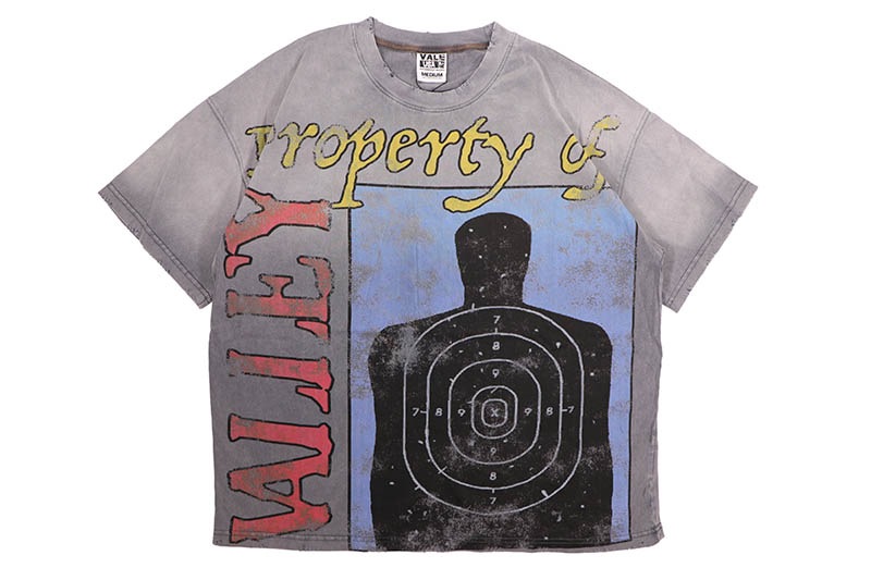 VALE CHARCOAL TARGET PRACTICE T-SHIRTS
