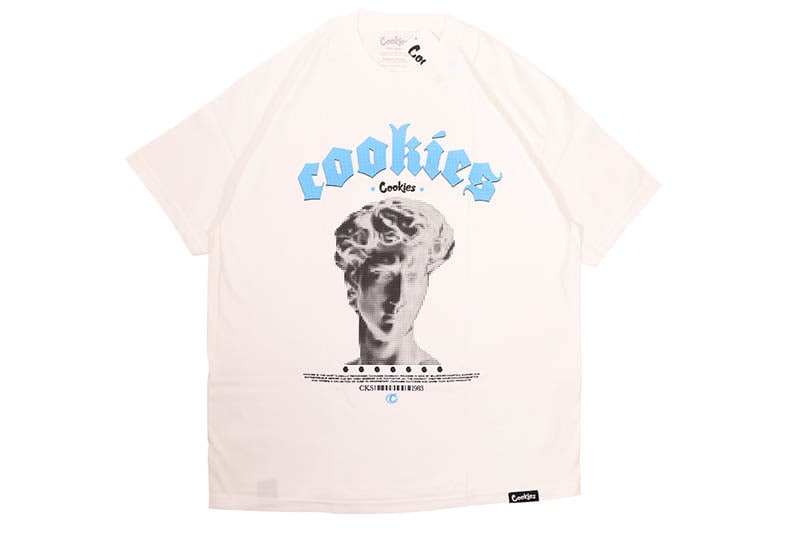 COOKIES STATUE TEE (WHITE) CM252TSP18