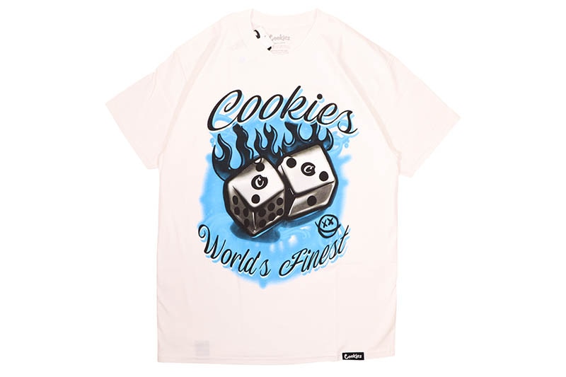 COOKIES WORLDS FINEST SS TEE (WHITE) CM243TSP13