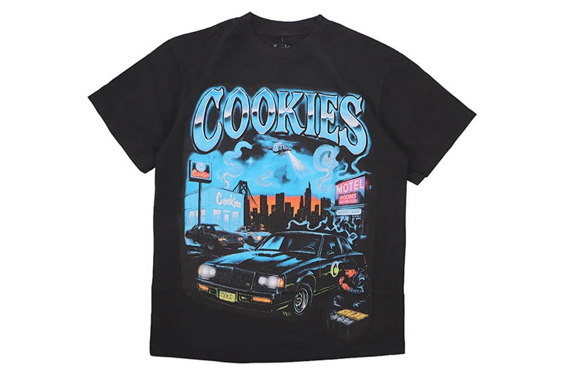 COOKIES PACK LIFE TEE (BLACK) CM262TSP33