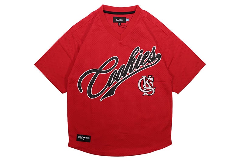 COOKIES INTERMURAL BATTING PRACTICE JERSEY (RED) CM262KST04
