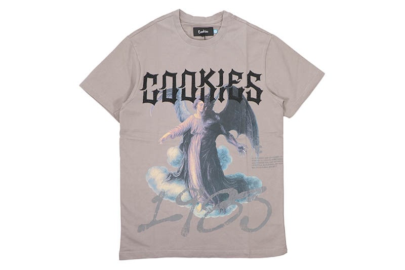 COOKIES HEAVEN OR HELL FALLEN ANGEL KNIT V2 (GREY) CM262KST02