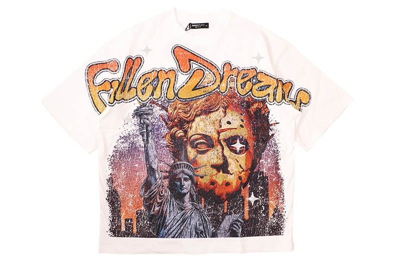 ROKU STUDIO FALLEN DREAMS BOXY TEE (RK1481952:WHITE) | Brand,OTR