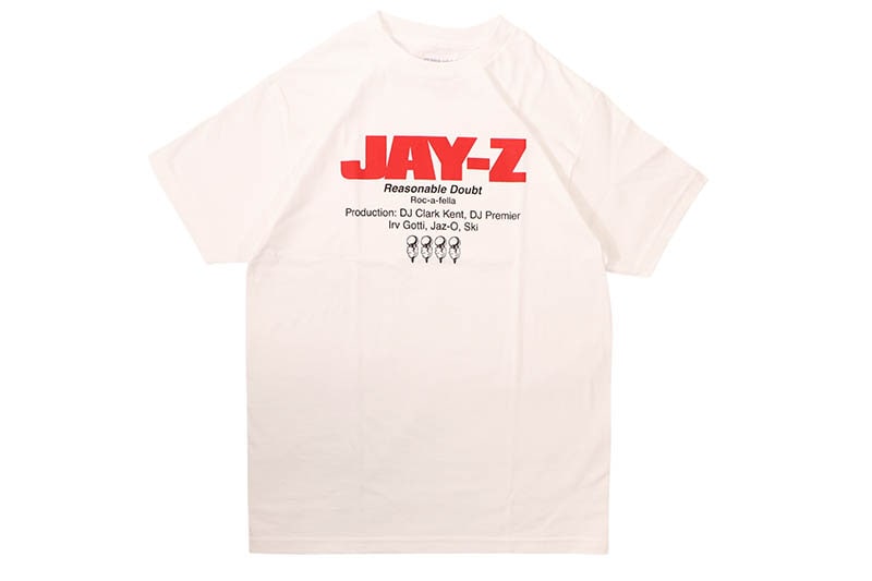 CLASSIC MATERIAL NY THE SOURCE (REASONABLE DOUBT) T-SHIRTS (WHITE)