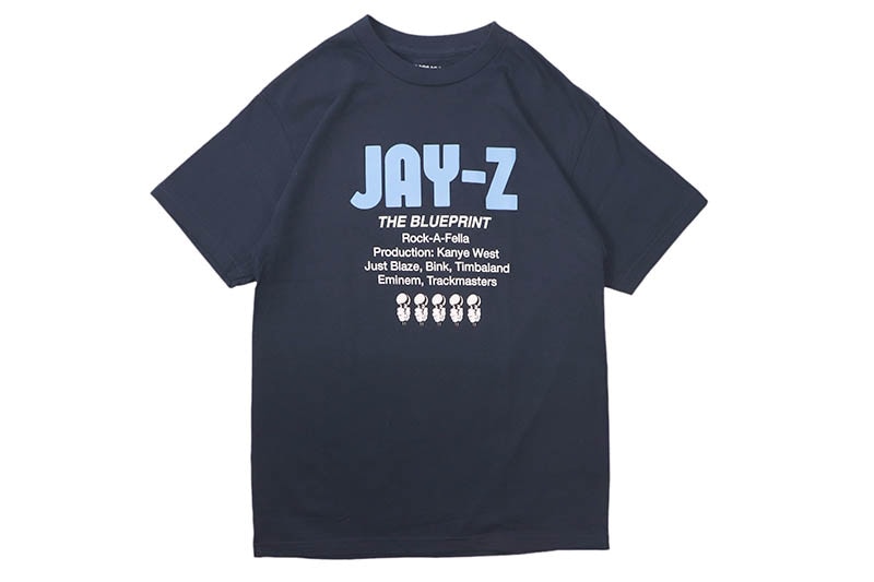 CLASSIC MATERIAL NY THE SOURCE (THE BLUEPRINT) T-SHIRTS (NAVY)