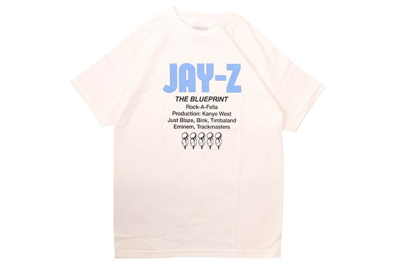 CLASSIC MATERIAL NY THE SOURCE (THE BLUEPRINT) T-SHIRTS (WHITE)