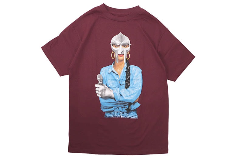 CLASSIC MATERIAL NY NO ORDINARY GLOVE T-SHIRTS (BURGANDY)