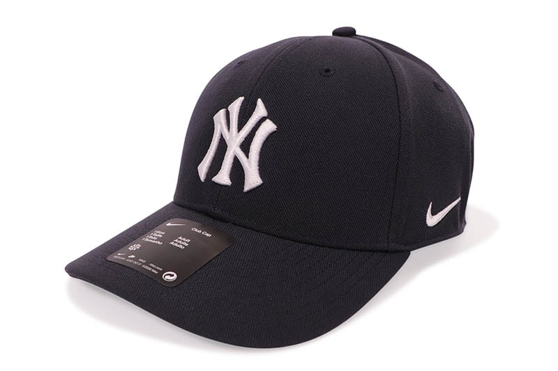 NIKE NEW YORK YANKEES DRI-FIT CLUB STRUCTURED CAP (NB11-11L5-NK-3YB:PITCH BLUE/PITCH BLUE)