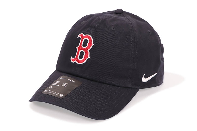 NIKE BOSTON RED SOX CLUB UNSTRUCTURED ORGANIC COTTON CAP (NB01-4FA-BQ-BEK:PITCH BLUE)