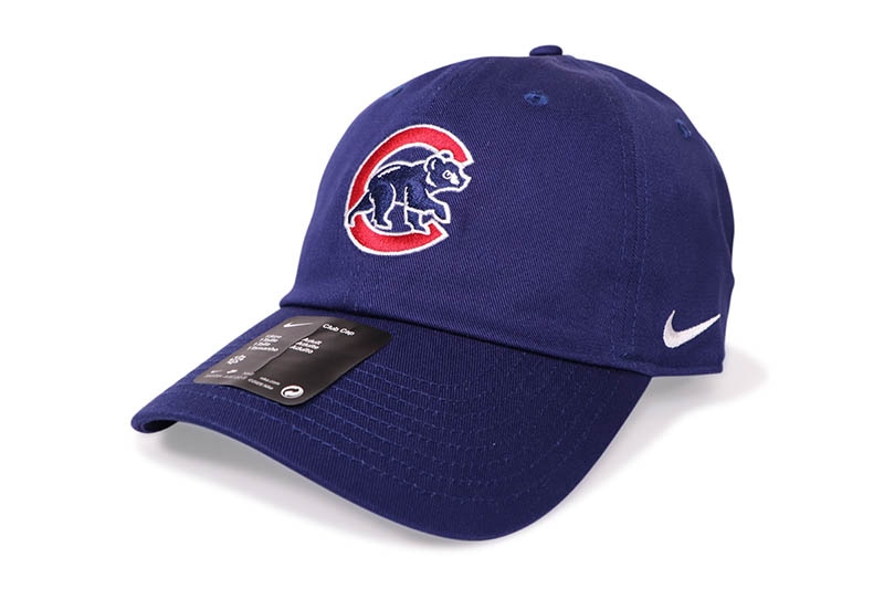 NIKE CHICAGO CUBS CLUB UNSTRUCTURED ORGANIC COTTON CAP (NB01-4EU-EJ-BEK:LOYAL BLUE)