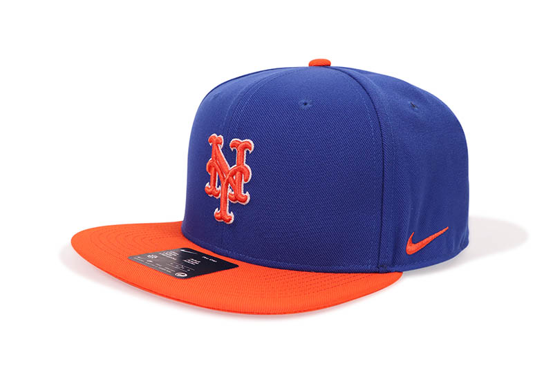 NIKE NEW YORK METS DRI-FIT PRO STRUCTURED SQUARE BILL CAP (NB09