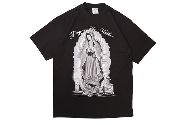 STREET WEAR SUPPLY FORGIVE ME MOTHER 2 T-SHIRT (BLACK)