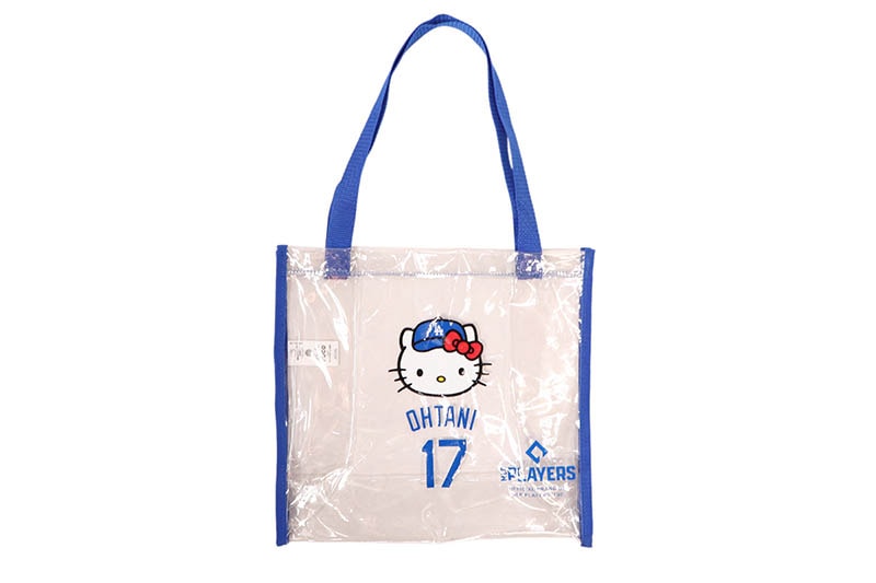 FOCO LOS ANGELES DODGERS HELLO KITTY OHTANI CLEAR REUSABLE BAG REL1125-0001