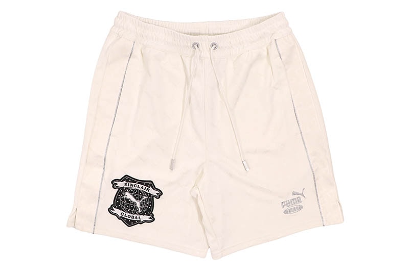 SINCLAIR x PUMA SOCCER SHORTS (WARM WHITE) 637583-87