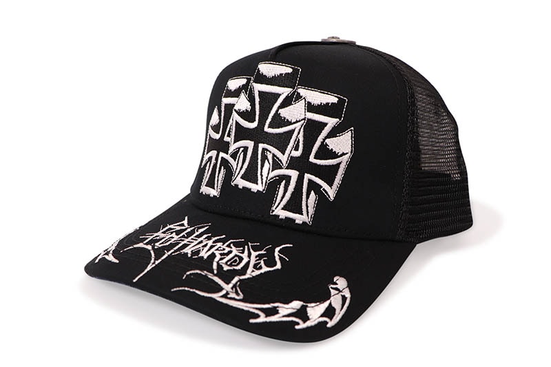 ED HARDY CROSSES TRUCKER HAT (BLACK) EHH0001-90 | Brand,A-F,ED