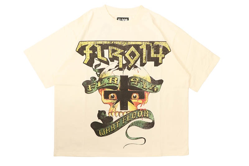 クロネ FLOOR 914 AZTEC T-SHIRT (CREAM) | Brand,A-F,FLOOR 914 | GROWAROUND