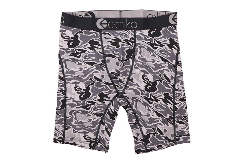 ETHIKA SNOW CAP STAPLE BOXER BRIEFS (MSPAAD2612-GYC)