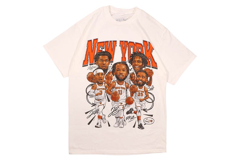 HEADGEAR CLASSICS JALEN BRUNSON#5 T-SHIRTS (WHITE)