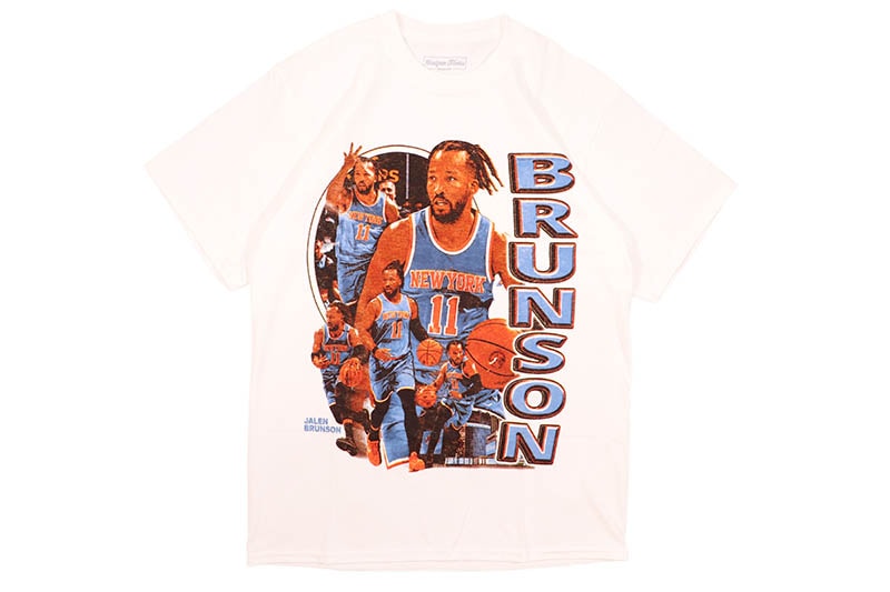 HEADGEAR CLASSICS JALEN BRUNSON#2 T-SHIRTS (WHITE)
