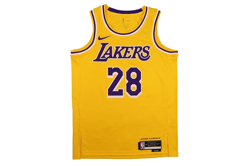 NIKE DRI-FIT NBA LOS ANGELES LAKERS ICON EDITION SWINGMAN JERSEY