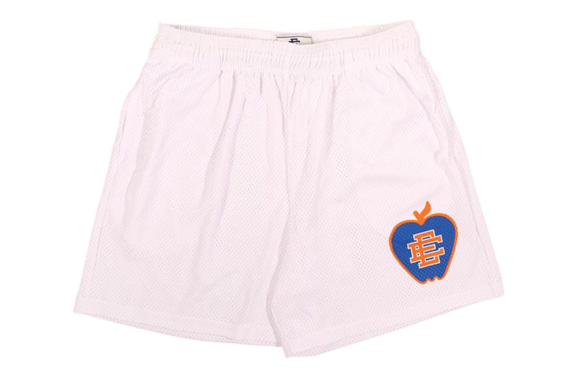 ERIC EMANUEL EE APPLE BRIGHT WHITE ORANGE SHORTS | Brand,A-F,ERIC
