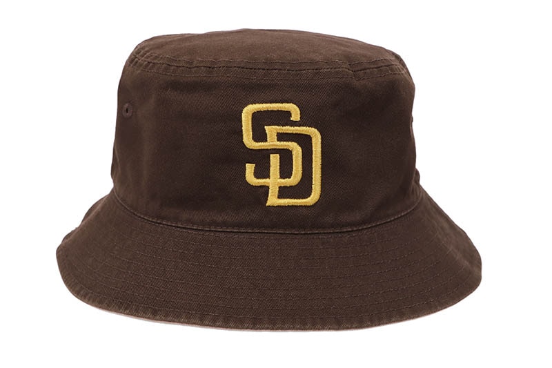 NEW ERA SANDIEGO PADRES REVERSIBLE BUCKET 01 (ASH BROWN/WALNUT) 14744769