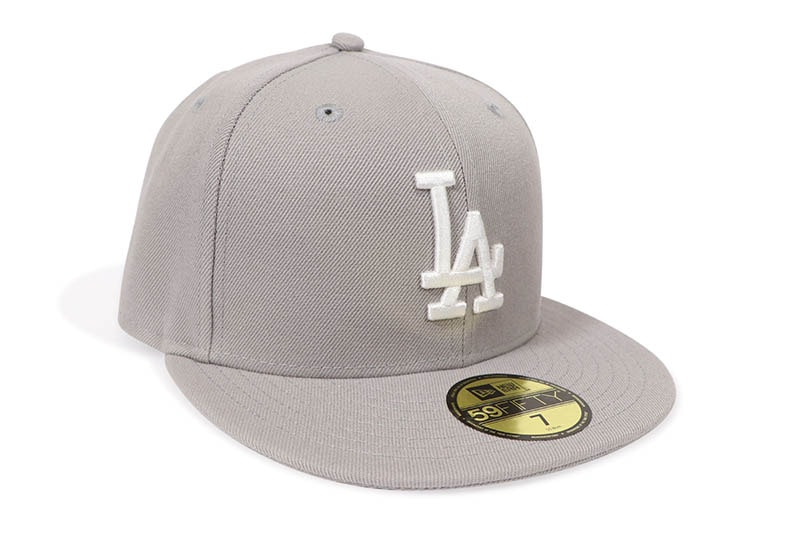 NEW ERA LOS ANGELES DODGERS 59FIFTY FITTED CAP (GREY) 14525219