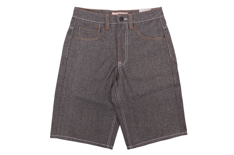 BLEECKER & MERCER BAGGY SHORTS (DS2550:RAW BLACK)
