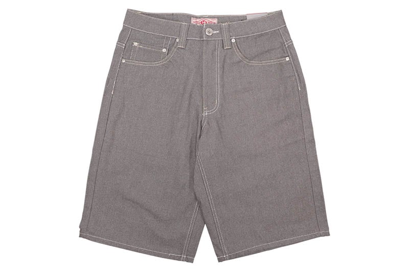 BLEECKER & MERCER BAGGY SHORTS (DS2550:RAW GREY)