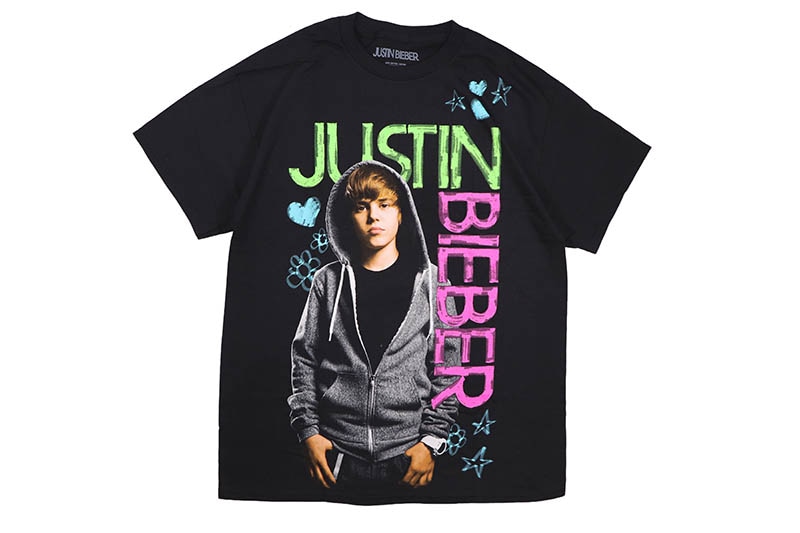 JUSTIN BIEBER GRAPHIC T-SHIRTS