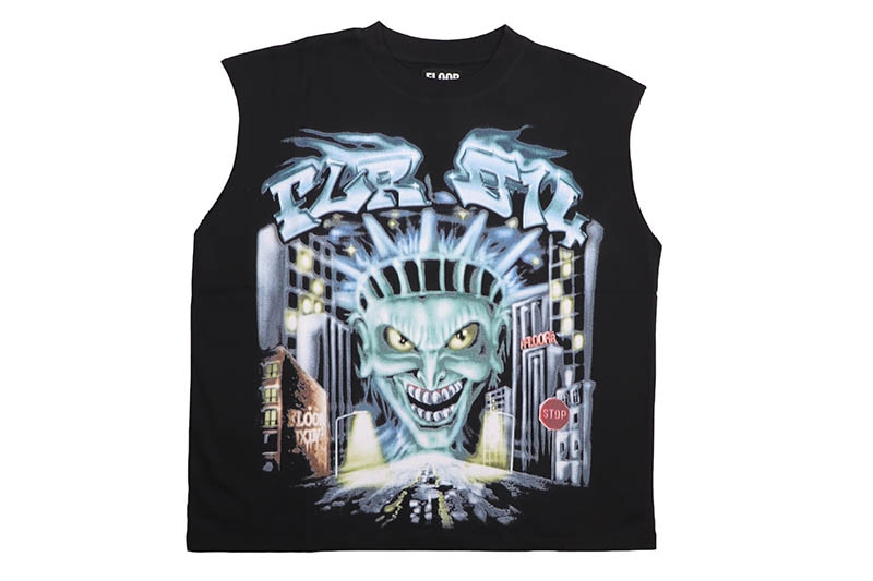 FLOOR 914 CLOWN CITY CUT OFF TEE