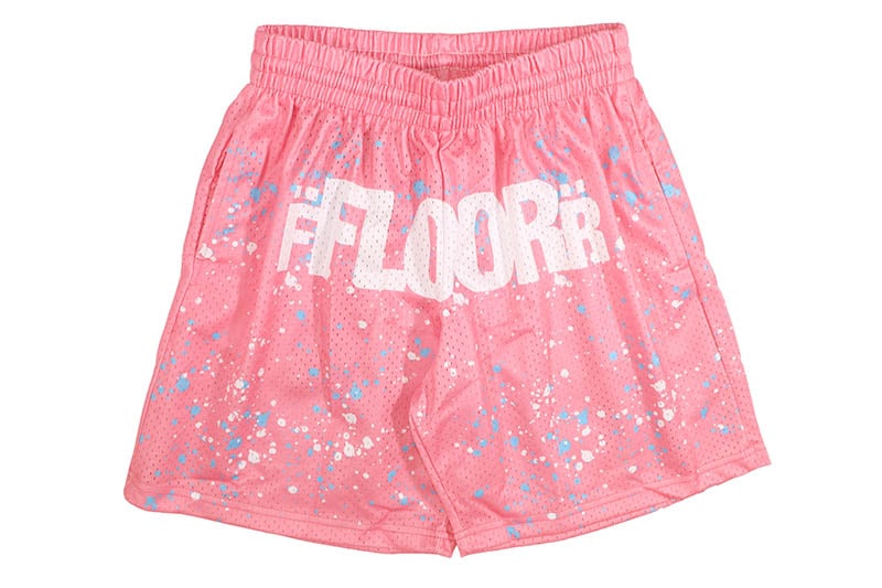 FLR 914 スプラッタープリントショートパンツ FLOOR 914 COTTON CANDY V2 SPLATTER SHORTS | Brand,A-F,FLOOR 914