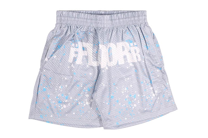 FLOOR 914 SILVER SKY V2 SPLATTER SHORTS | Brand,A-F,FLOOR 914