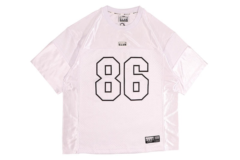 PRO CLUB HEAVYWEIGHT FOOTBALL JERSEY (WHITE) 51PC0201