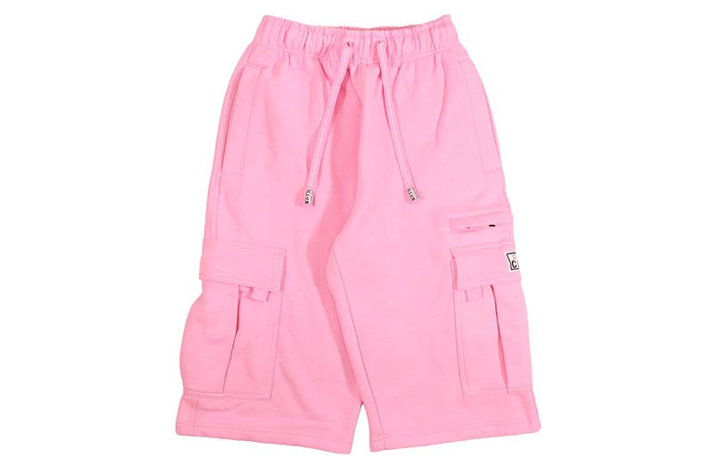 PRO CLUB OG CARGO SWEAT SHORT (PINK) 51PC0402