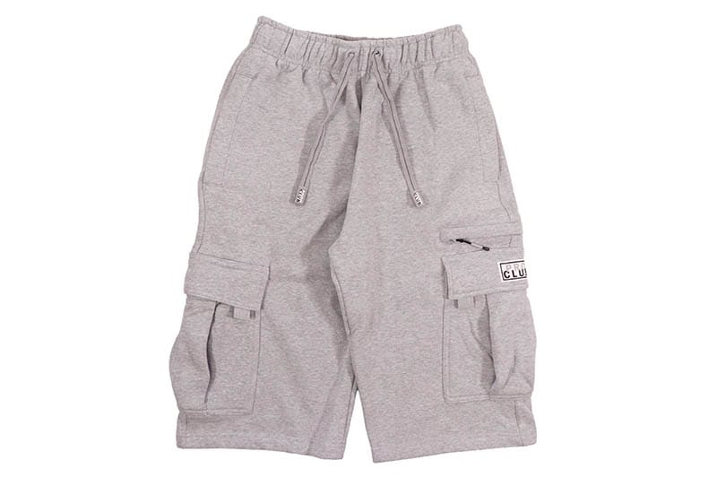 PRO CLUB OG CARGO SWEAT SHORT (HEATHER GRAY) 51PC0402